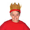 Child&#8217;s Deluxe Kings&#8216; Crowns with Sequins - 3 Pc. Image 1