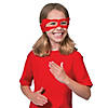Children's Tie-On Superhero Ninja Masks- 12 Pc. Image 1