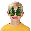 Child's Christmas Tree Sunglasses- 12 Pc. Image 1