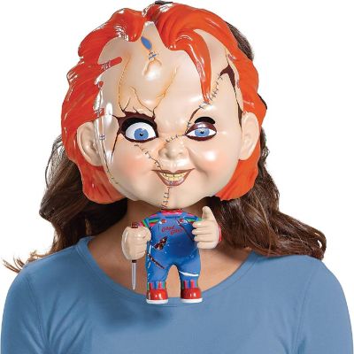 Childs Play Chucky Child Costume Move-A-Mask  One Size Image 1