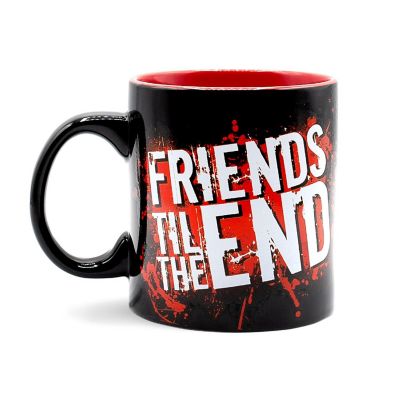 Child's Play Chucky "Friends Til The End" Ceramic Mug  Holds 20 Ounces Image 1