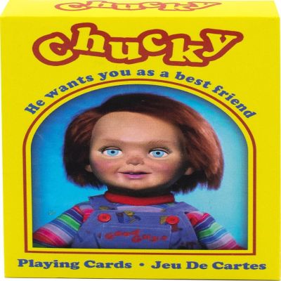 Child's Play Chucky Playing Cards  52 Card Deck + 2 Jokers Image 1