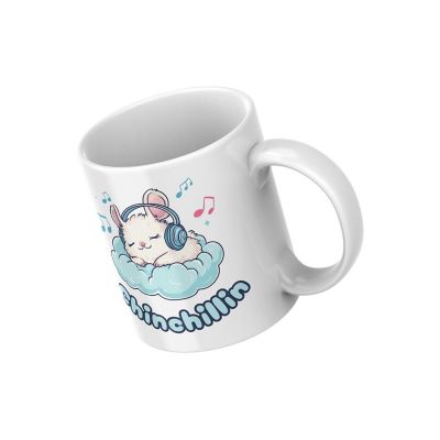 Chinchillin Mug by Dancing Littles Jungle Image 1