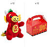 Chinese New Year Stuffed Dragons with Favor Box for 12 Image 1