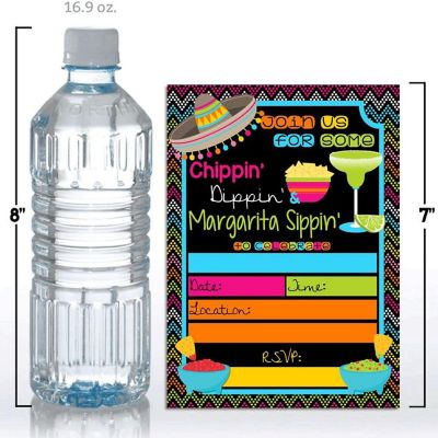 Chips, Dips &amp; Margarita Invitations 40pc. by AmandaCreation Image 2