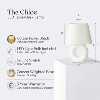 Chloe LED Table Lamp Image 2