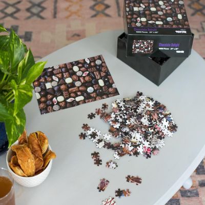 Chocolate Delight Candy Puzzle For Adults And Kids  1000 Piece Jigsaw Puzzle Image 2