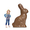 Chocolate Easter Bunny Stand-Up Image 1