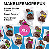 Chocolate-Flavored Easter Bunny Lollipops - 12 Pc. Image 1