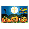 Christian Pumpkin Backdrop Banner Halloween Decoration - 3 Pc. Image 1
