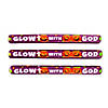 Christian Pumpkin Foam Tubes with Glow Sticks - 6 Pc. Image 1