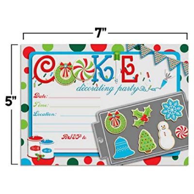 Christmas Baking Invtiations 40pc. by AmandaCreation Image 3