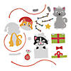 Christmas Cat Ornament Craft Kit - Makes 12 Image 1