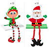 Christmas Character Beaded Dangle-Leg Craft Kit Assortment - Makes 24 Image 1