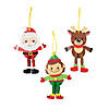 Christmas Character Clothespin Ornament Craft Kit - Makes 12 Image 1