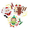 Christmas Character Clothespin Ornament Craft Kit - Makes 12 Image 1