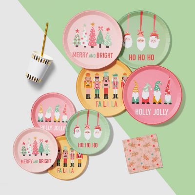 Christmas Characters Large Plates (10 Per Pack) Image 3