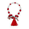 Christmas Charm Bracelet with Tassel Craft Kit - Makes 12 Image 1