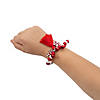 Christmas Charm Bracelet with Tassel Craft Kit - Makes 12 Image 2