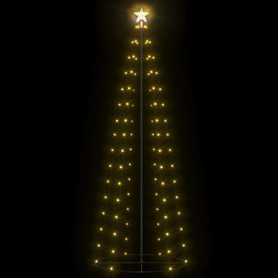 Christmas Cone Tree Warm 100 LEDs Decoration Image 1