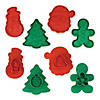 Christmas Cookie Cutter and Stamper 7 Piece Set Image 3