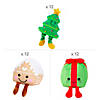 Christmas Dangle-Leg Stuffed Character Assortment - 36 Pc. Image 1