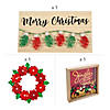 Christmas Decorations Craft Kit Assortment - Makes 3 Image 1
