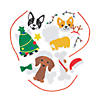 Christmas Dog Ornament Craft Kit - Makes 12 Image 1