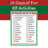 Christmas Elf Mischief Activity Kit with Props &amp; Instructions for 24 Days Image 1