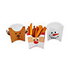 Christmas French Fries Boxes - 12 Pc. Image 1