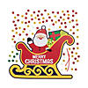 Christmas Glitter Mosaic Sign Craft Kit - Makes 12 Image 1