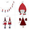 Christmas Gnome Indoor Decorating Kit - 4 Pc. Image 1