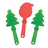 Christmas Hand Clappers - 12 Pc. Image 1