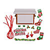 Christmas Hang Your Stockings & Say Your Prayers Mobile Craft Kit - Makes 12 Image 1