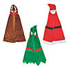 Christmas Hooded Cape Costumes - 3 Pc. Image 2