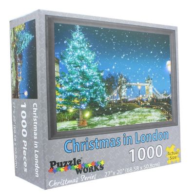 Christmas In London 1000 Piece Jigsaw Puzzle Image 2