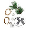 Christmas Jingle Bell Door Hanger Craft Kit - Makes 6 Image 1