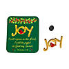 Christmas Joy Enamel Pins with Card - 12 Pc. Image 1