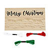 Christmas Lights String Art Craft - Makes 1 Image 1