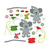 Christmas Mice Ornament Craft Kit - Makes 12 Image 1