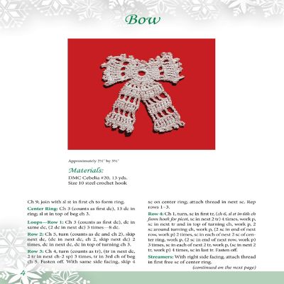 Christmas Ornaments To Crochet Image 3