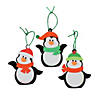 Christmas Penguin Ornament Craft Kit - Makes 12 Image 1