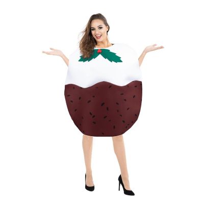 Christmas Pudding Adult Costume  One Size Image 1
