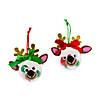 Christmas Reindeer Bulb Ornament Craft Kit - Makes 12 Image 1