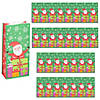 Christmas Santa Paper Treat Bags - 30 Pc. Image 1