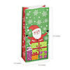 Christmas Santa Paper Treat Bags - 30 Pc. Image 1