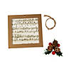 Christmas Sheet Music Ornament Craft Kit - 3 Pc. Image 1