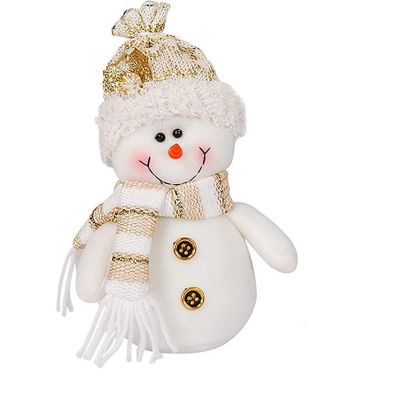 Christmas Snowman Decor Dolls, Indoor Home Decoration Xmas Party Gift Image 1