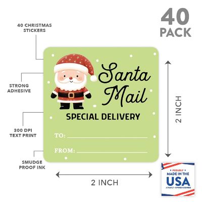 Christmas To/From Santa Mail Delivery Image 1