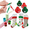 Christmas Toy-Filled Stocking Goody Bag Kit for 24 Image 1